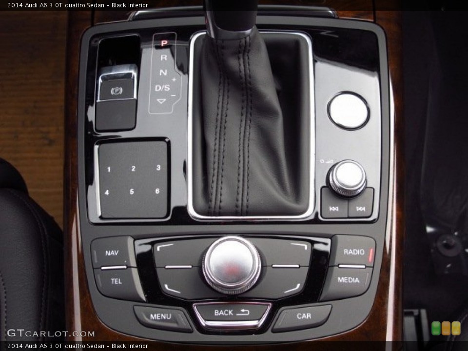 Black Interior Controls for the 2014 Audi A6 3.0T quattro Sedan #84813021