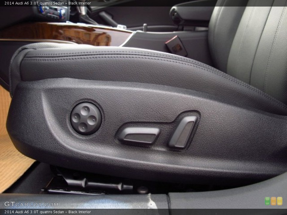 Black Interior Controls for the 2014 Audi A6 3.0T quattro Sedan #84813156