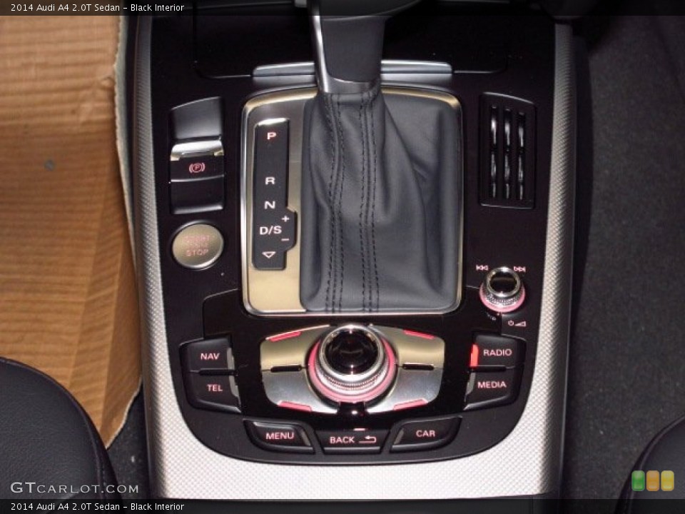 Black Interior Controls for the 2014 Audi A4 2.0T Sedan #84814200
