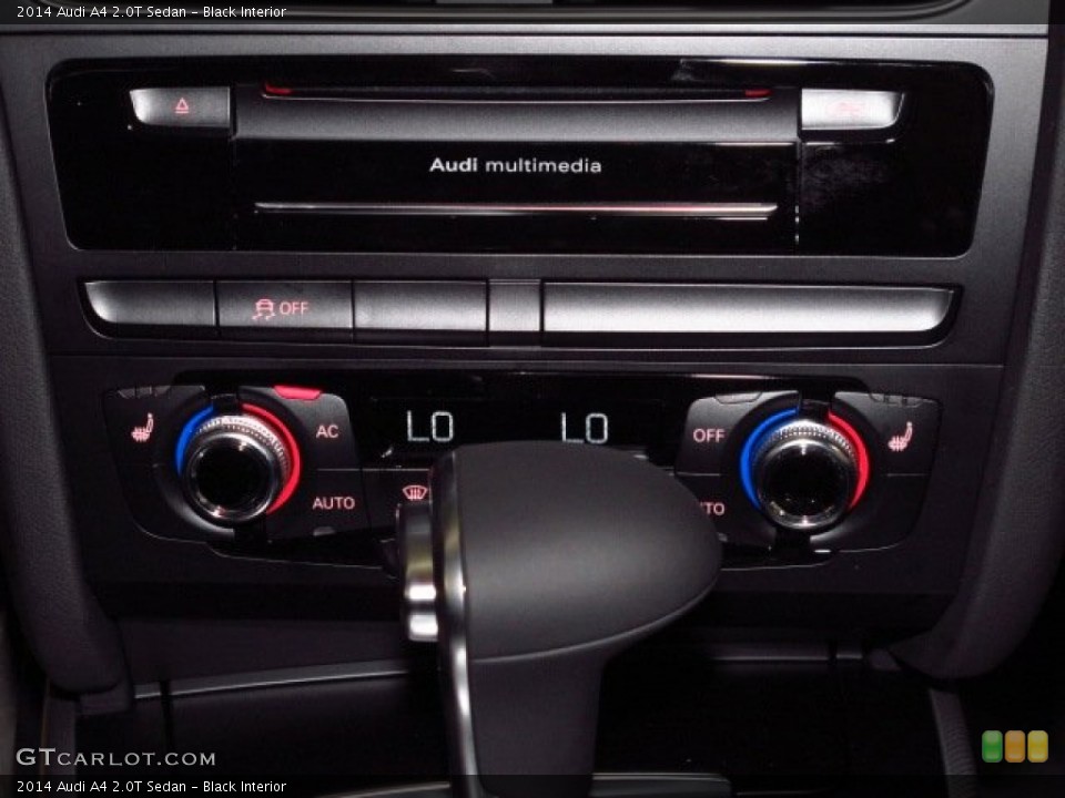 Black Interior Controls for the 2014 Audi A4 2.0T Sedan #84814242