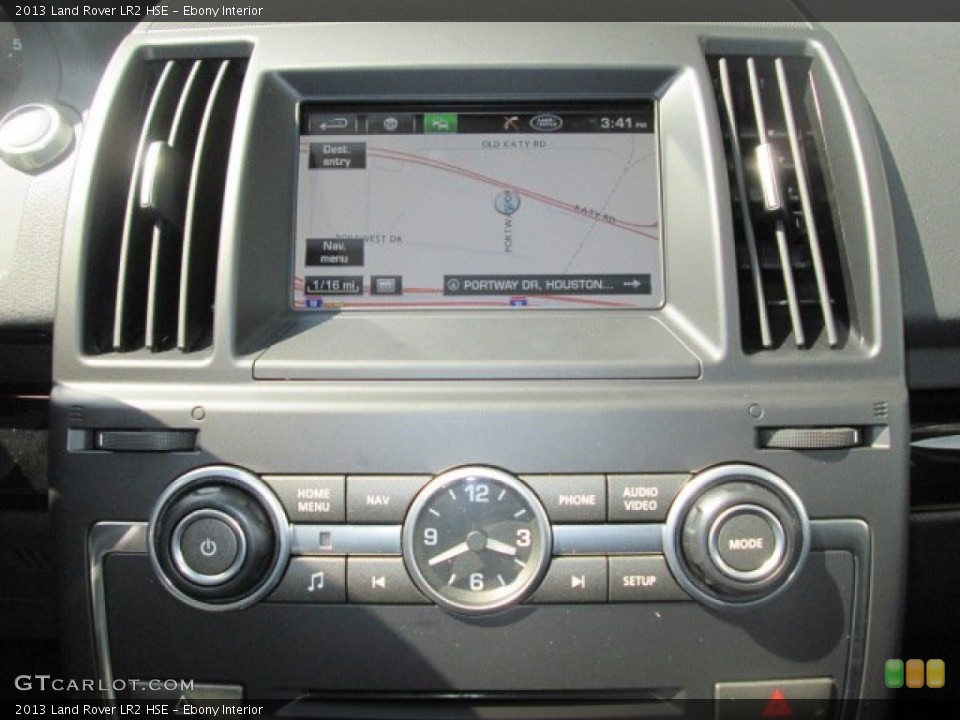 Ebony Interior Navigation for the 2013 Land Rover LR2 HSE #84814317