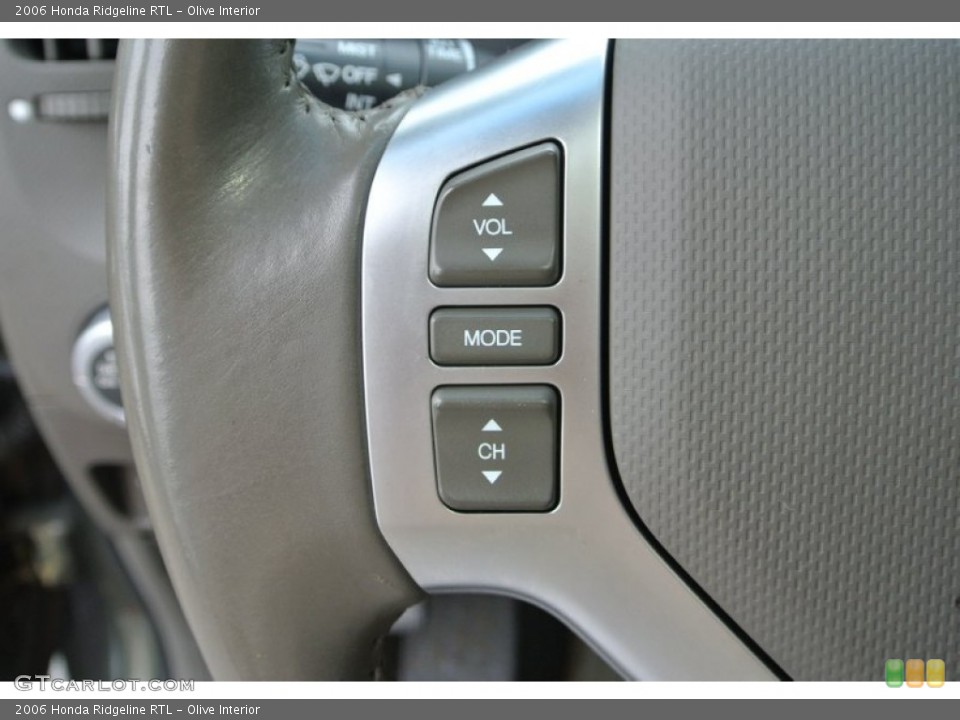 Olive Interior Controls for the 2006 Honda Ridgeline RTL #84814452