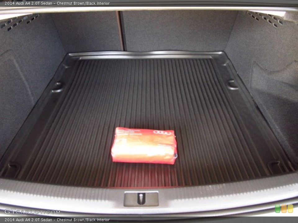 Chestnut Brown/Black Interior Trunk for the 2014 Audi A4 2.0T Sedan #84814545