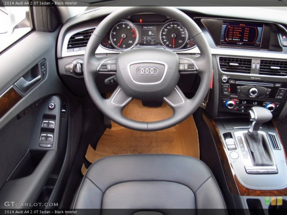 Black Interior Dashboard for the 2014 Audi A4 2.0T Sedan #84815211