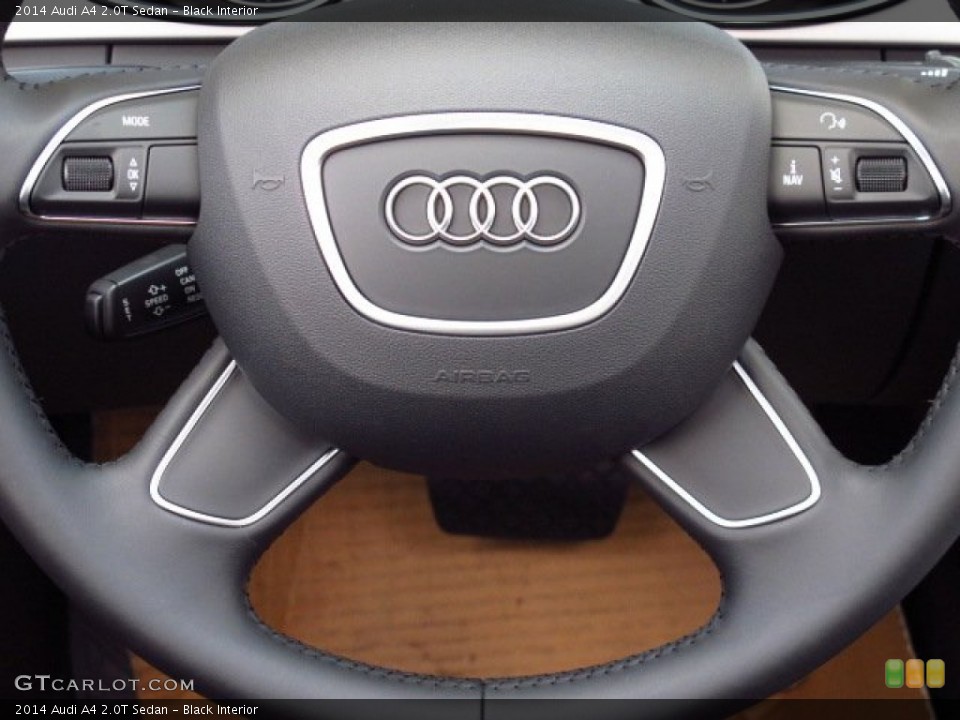 Black Interior Steering Wheel for the 2014 Audi A4 2.0T Sedan #84815301