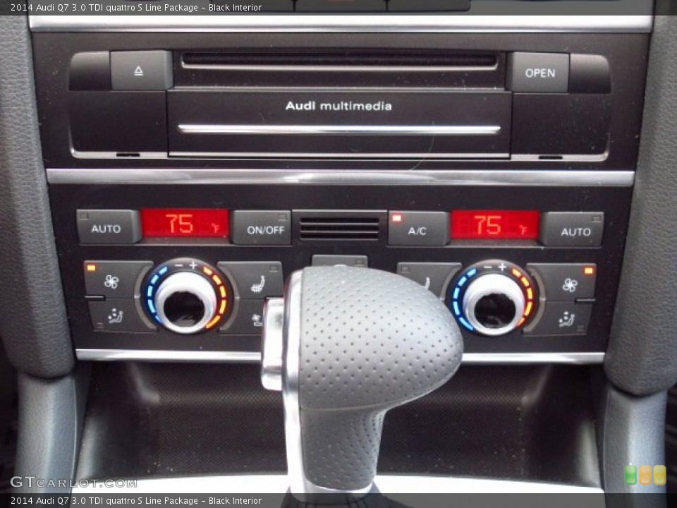 Black Interior Audio System for the 2014 Audi Q7 3.0 TDI quattro S Line Package #84816764