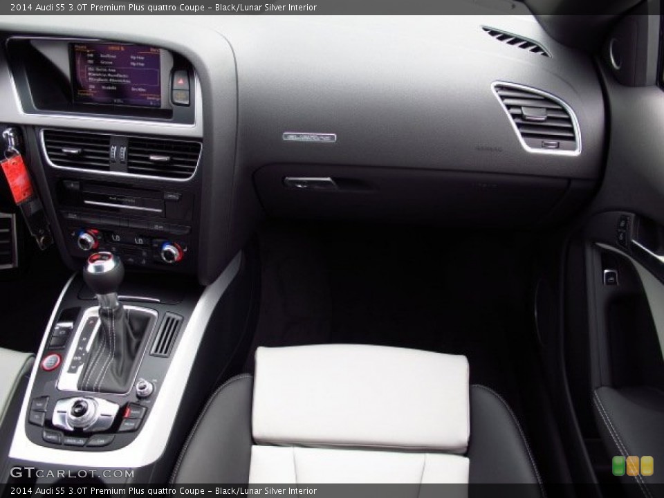 Black/Lunar Silver Interior Dashboard for the 2014 Audi S5 3.0T Premium Plus quattro Coupe #84817965