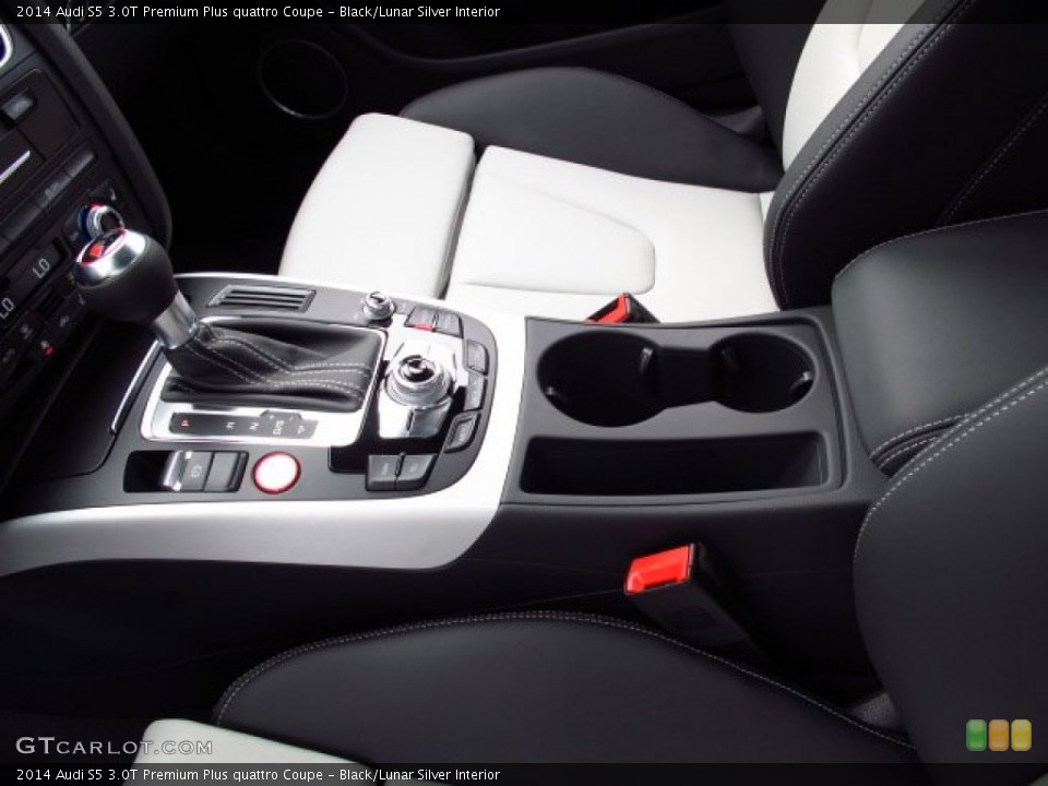 Black/Lunar Silver Interior Transmission for the 2014 Audi S5 3.0T Premium Plus quattro Coupe #84818079