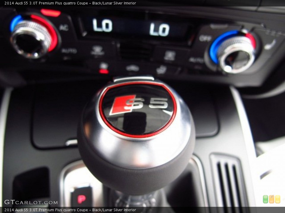Black/Lunar Silver Interior Transmission for the 2014 Audi S5 3.0T Premium Plus quattro Coupe #84818148