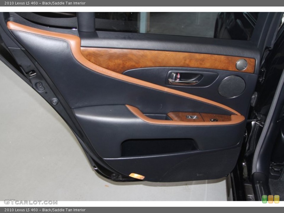 Black/Saddle Tan Interior Door Panel for the 2010 Lexus LS 460 #84818412