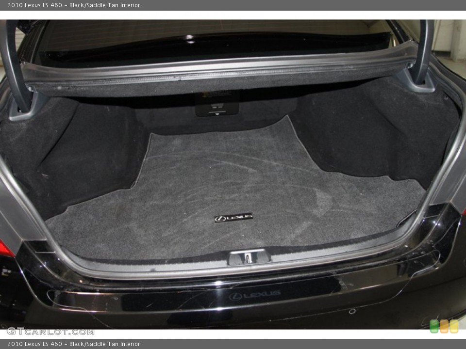 Black/Saddle Tan Interior Trunk for the 2010 Lexus LS 460 #84819063