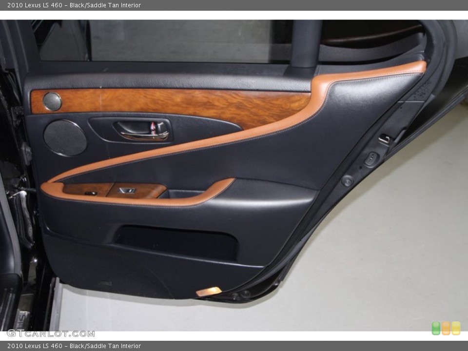 Black/Saddle Tan Interior Door Panel for the 2010 Lexus LS 460 #84819153
