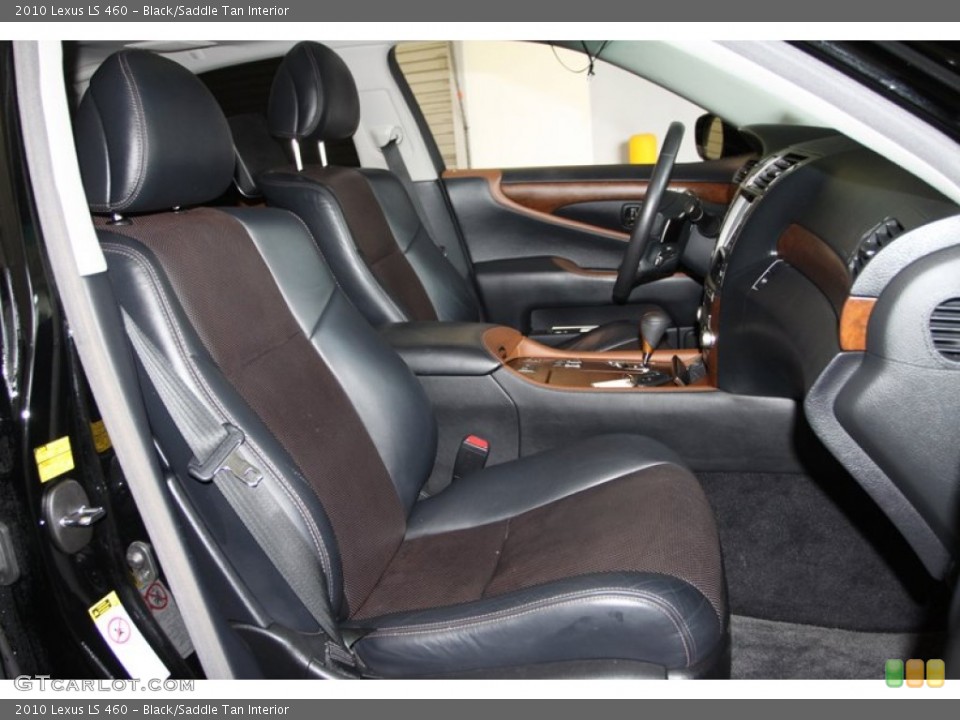 Black/Saddle Tan Interior Front Seat for the 2010 Lexus LS 460 #84819266