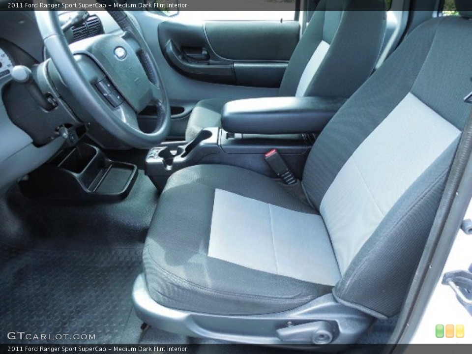Medium Dark Flint Interior Photo for the 2011 Ford Ranger Sport SuperCab #84822144