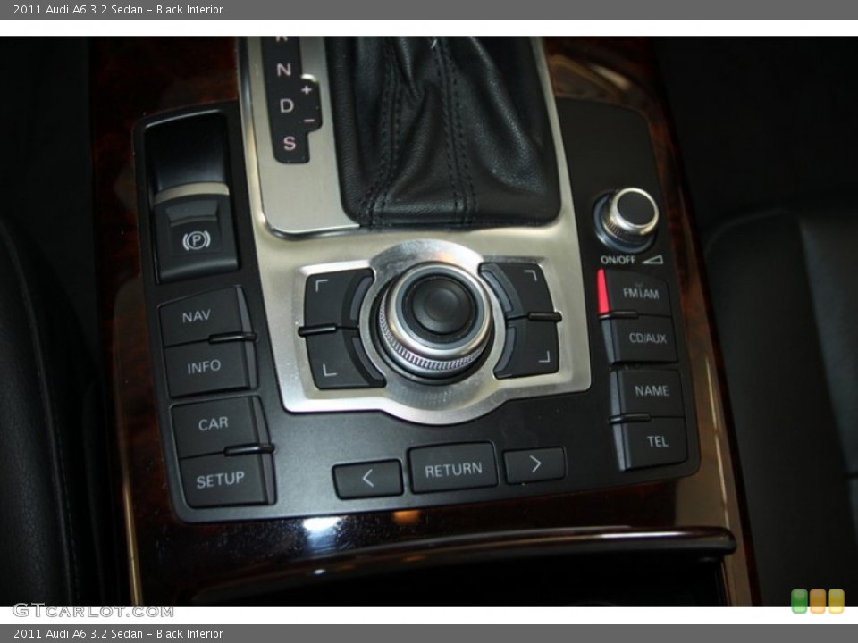 Black Interior Controls for the 2011 Audi A6 3.2 Sedan #84822186