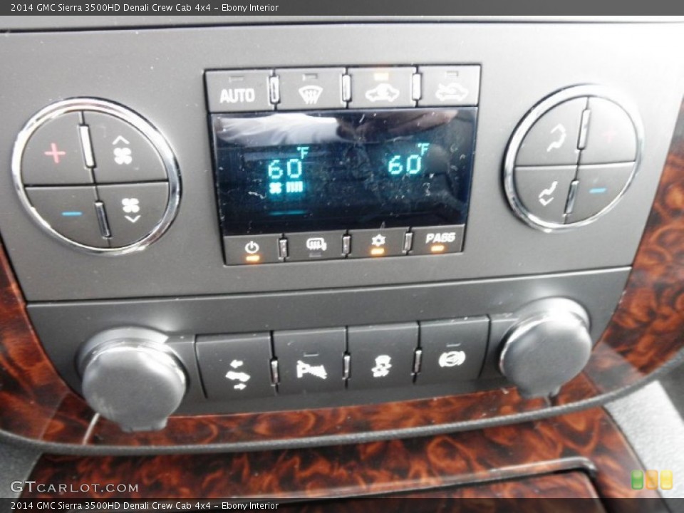 Ebony Interior Controls for the 2014 GMC Sierra 3500HD Denali Crew Cab 4x4 #84822366