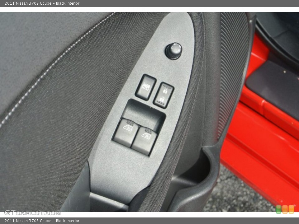 Black Interior Controls for the 2011 Nissan 370Z Coupe #84826365