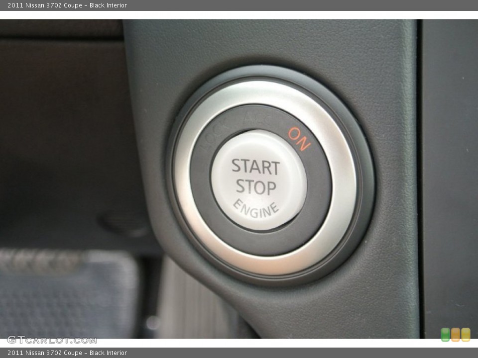 Black Interior Controls for the 2011 Nissan 370Z Coupe #84826467
