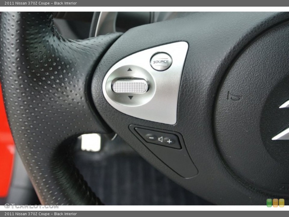 Black Interior Controls for the 2011 Nissan 370Z Coupe #84826488