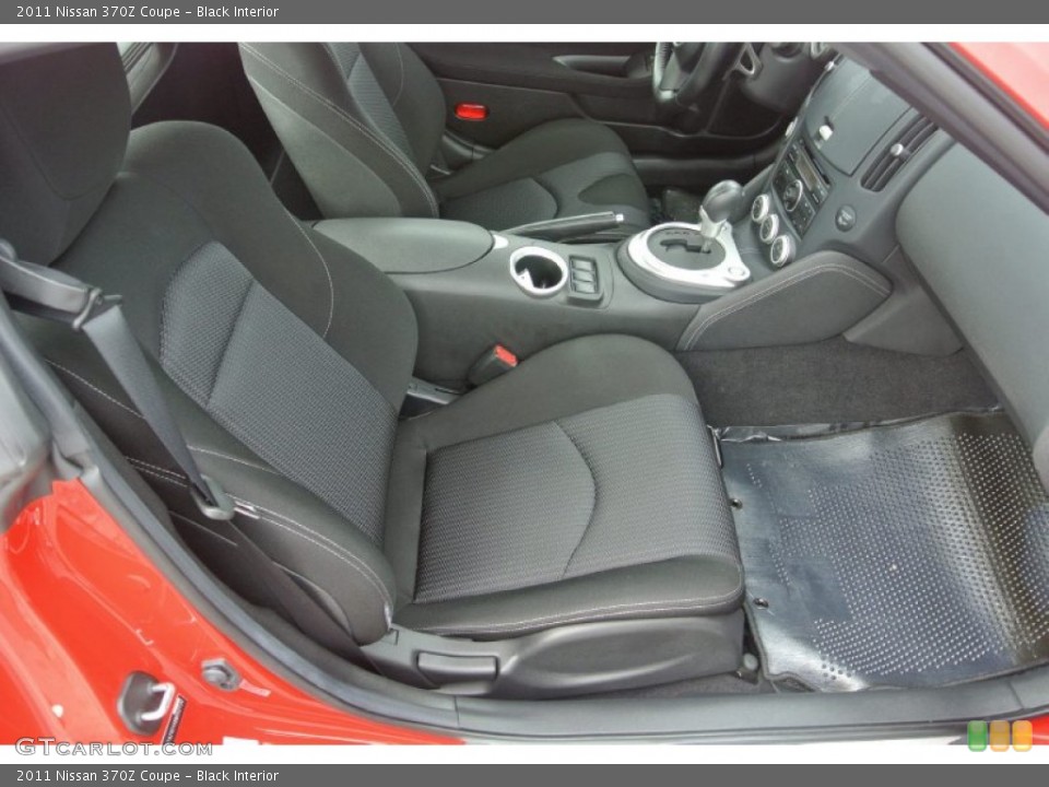 Black Interior Front Seat for the 2011 Nissan 370Z Coupe #84826665