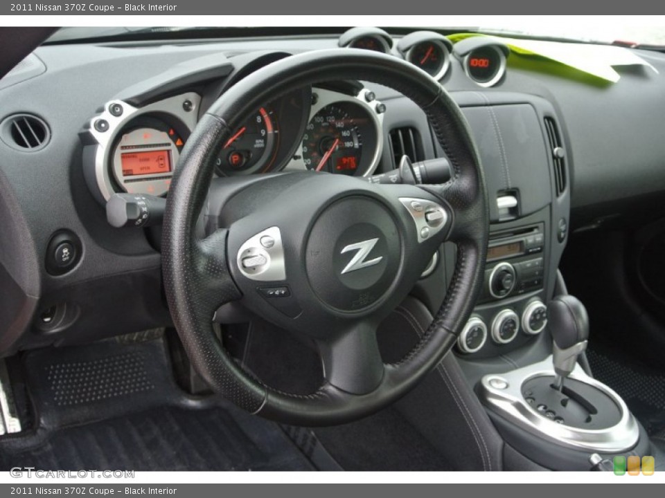 Black Interior Dashboard for the 2011 Nissan 370Z Coupe #84826869