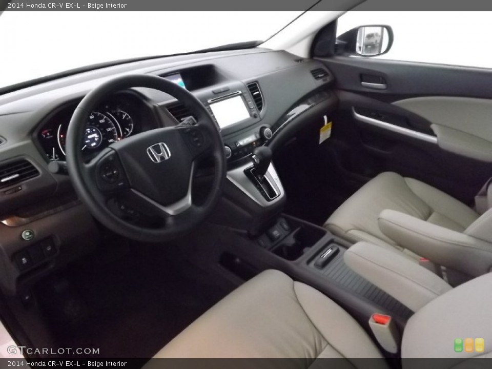 Beige Interior Photo for the 2014 Honda CR-V EX-L #84831732
