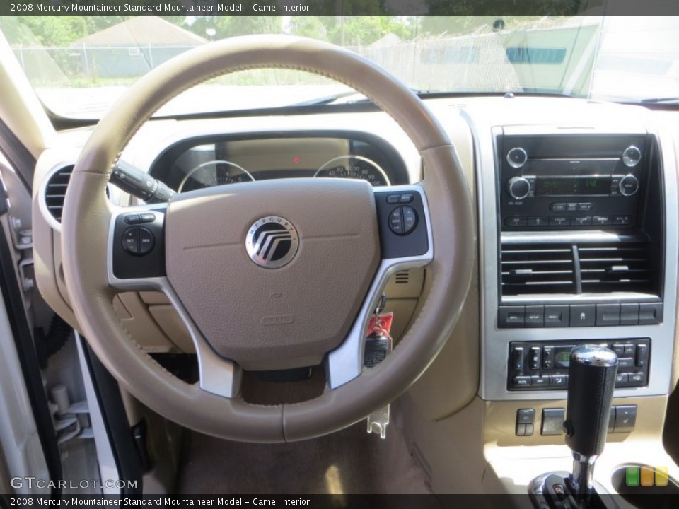 Camel Interior Steering Wheel for the 2008 Mercury Mountaineer  #84832376