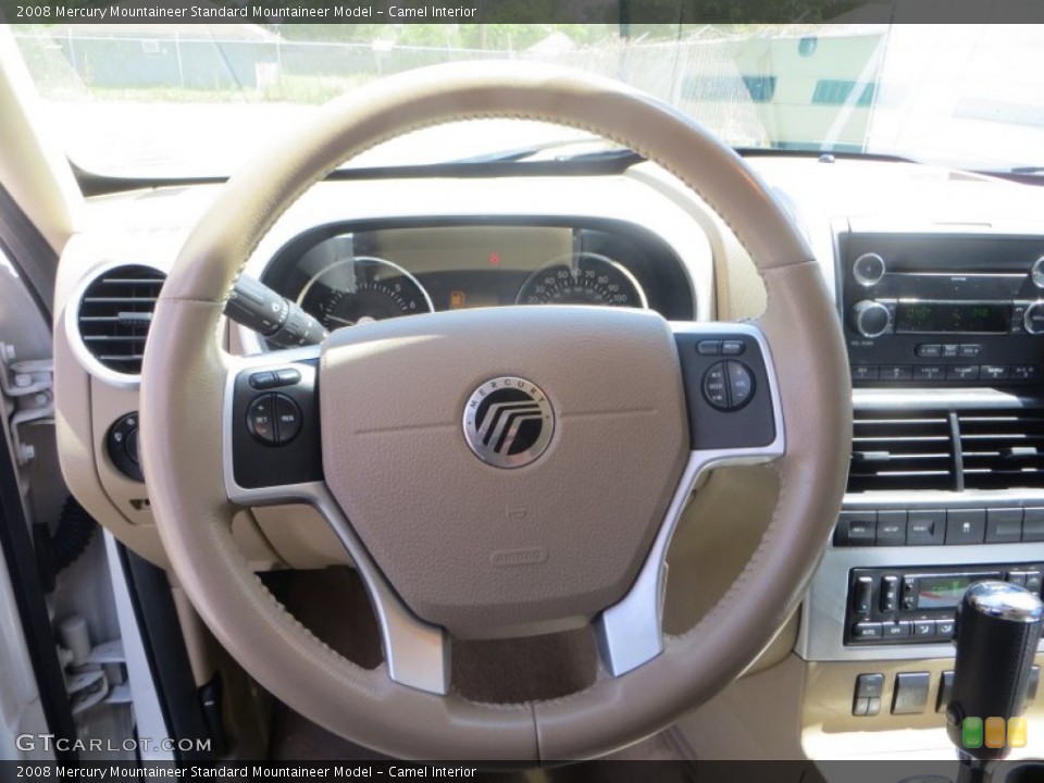 Camel Interior Steering Wheel for the 2008 Mercury Mountaineer  #84832506