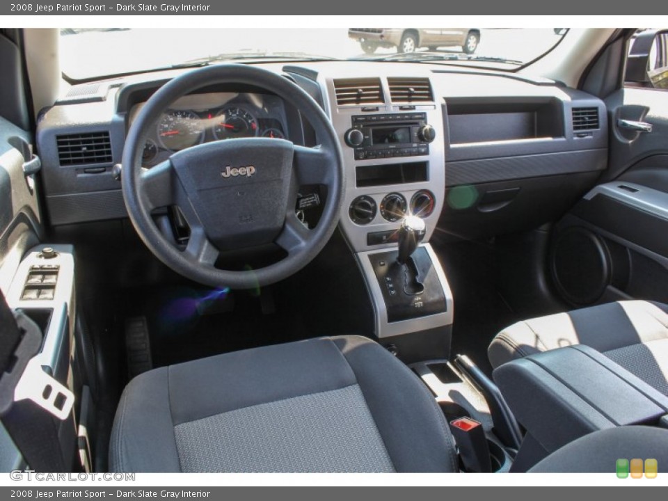 Dark Slate Gray Interior Photo for the 2008 Jeep Patriot Sport #84835032