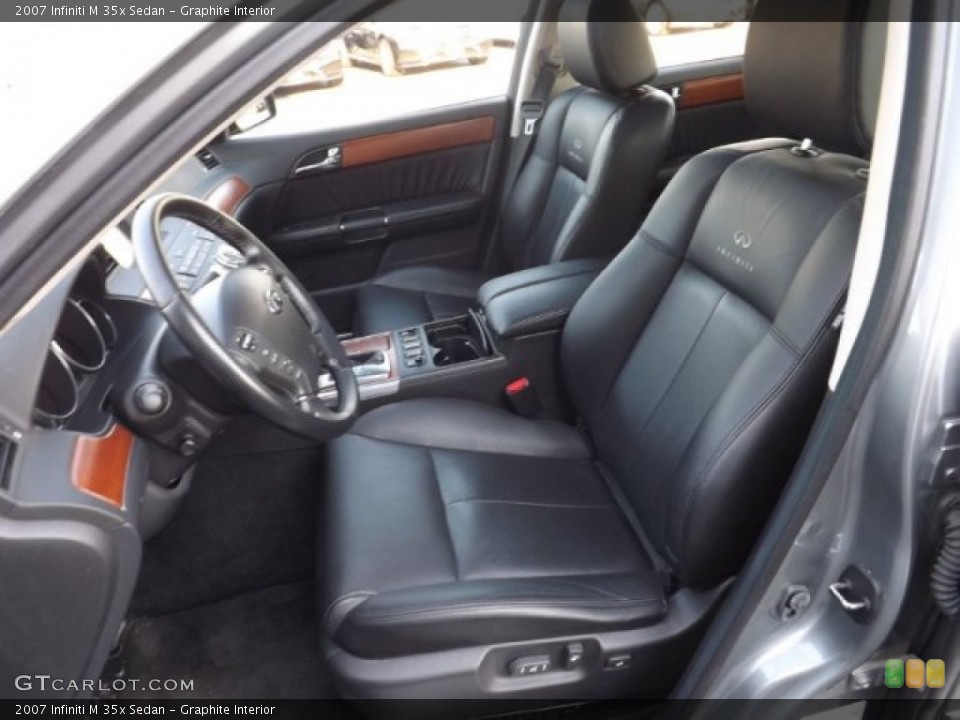 Graphite 2007 Infiniti M Interiors