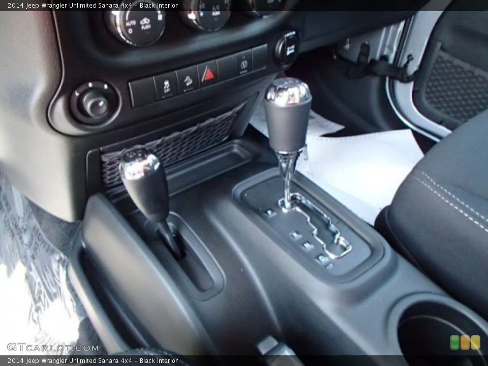 Black Interior Transmission for the 2014 Jeep Wrangler Unlimited Sahara 4x4 #84835884