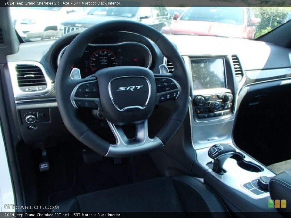 SRT Morocco Black Interior Dashboard for the 2014 Jeep Grand Cherokee SRT 4x4 #84838524
