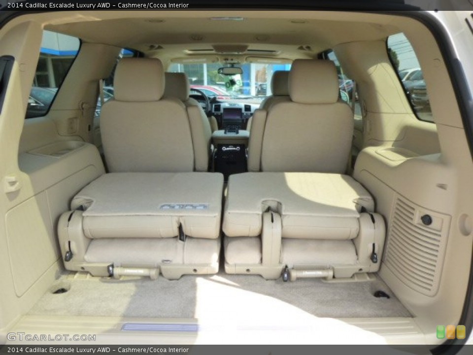 Cashmere/Cocoa Interior Trunk for the 2014 Cadillac Escalade Luxury AWD #84839523