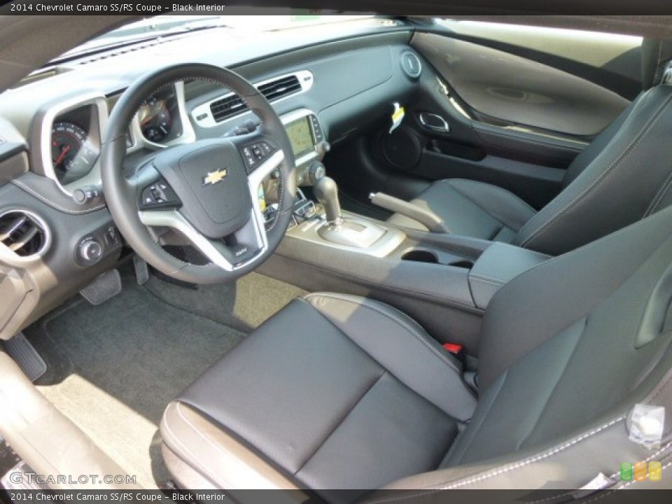 Black Interior Prime Interior for the 2014 Chevrolet Camaro SS/RS Coupe #84840036