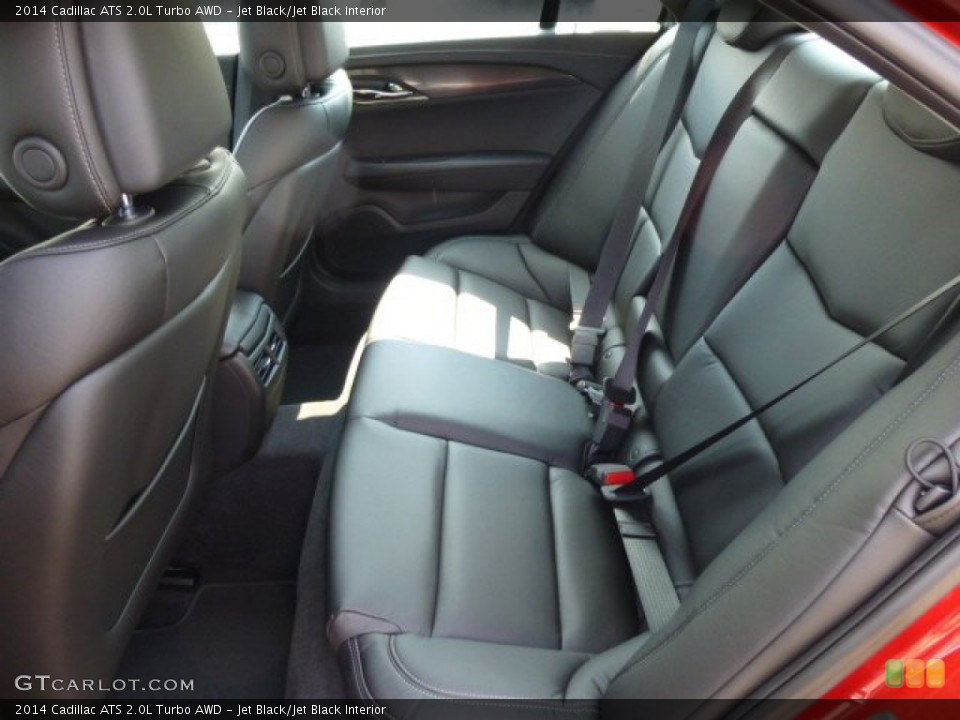 Jet Black/Jet Black Interior Rear Seat for the 2014 Cadillac ATS 2.0L Turbo AWD #84840450