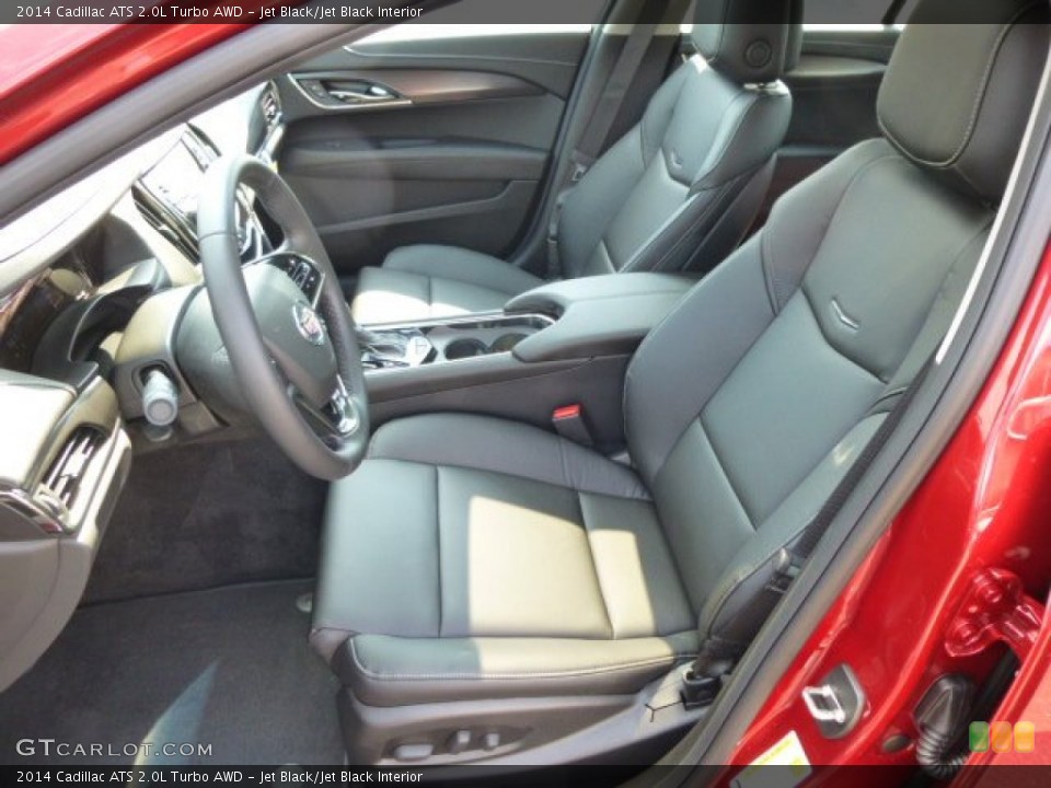 Jet Black/Jet Black Interior Front Seat for the 2014 Cadillac ATS 2.0L Turbo AWD #84840501