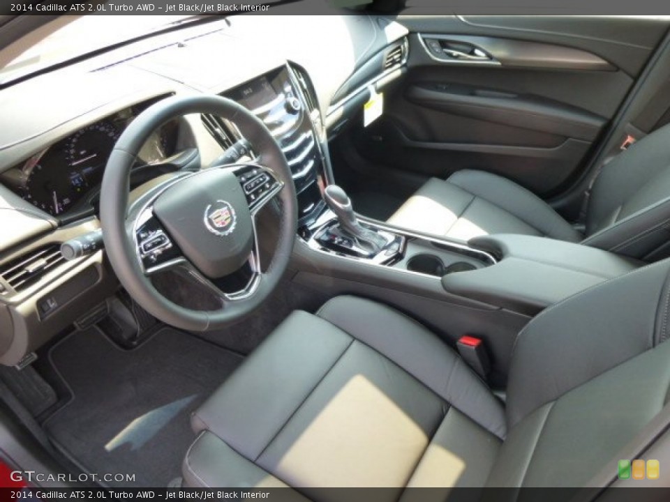 Jet Black/Jet Black Interior Prime Interior for the 2014 Cadillac ATS 2.0L Turbo AWD #84840519