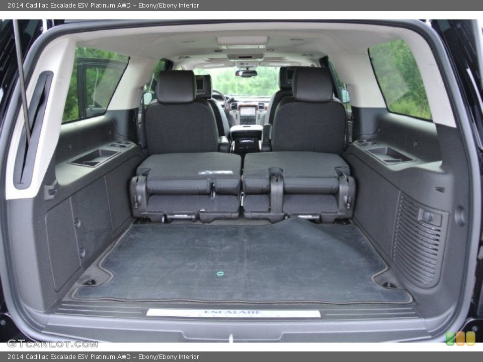 Ebony/Ebony Interior Trunk for the 2014 Cadillac Escalade ESV Platinum AWD #84840582