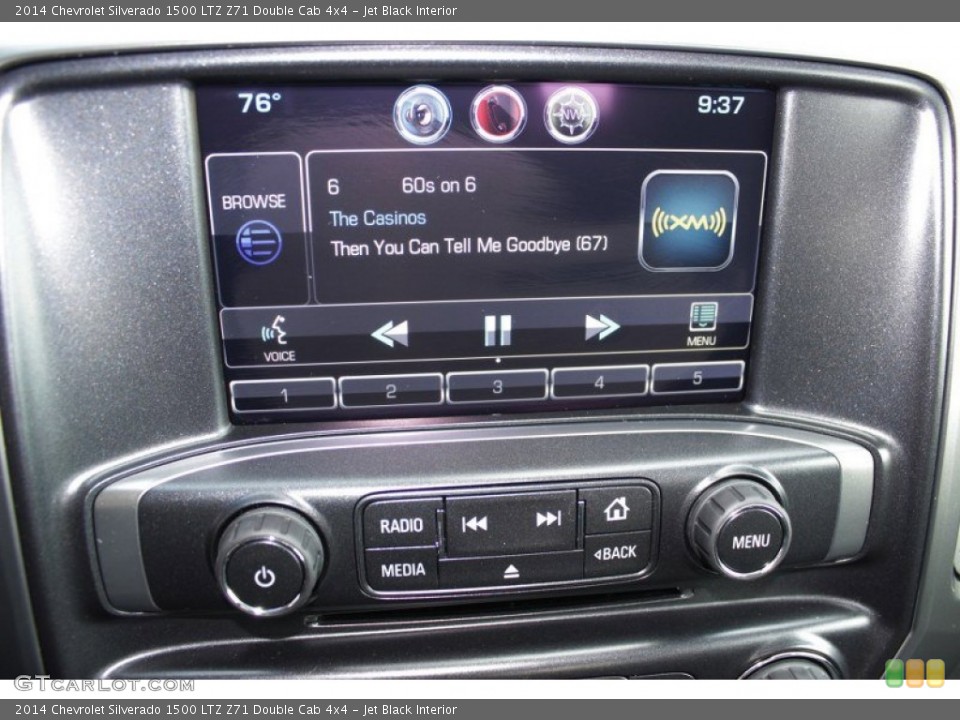 Jet Black Interior Controls for the 2014 Chevrolet Silverado 1500 LTZ Z71 Double Cab 4x4 #84844740