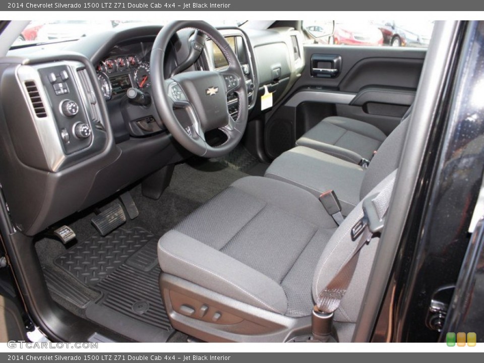 Jet Black Interior Prime Interior for the 2014 Chevrolet Silverado 1500 LTZ Z71 Double Cab 4x4 #84844995