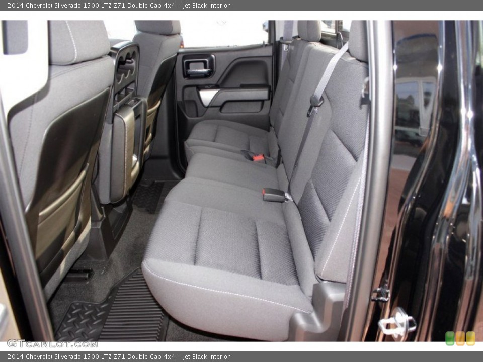 Jet Black Interior Rear Seat for the 2014 Chevrolet Silverado 1500 LTZ Z71 Double Cab 4x4 #84845019