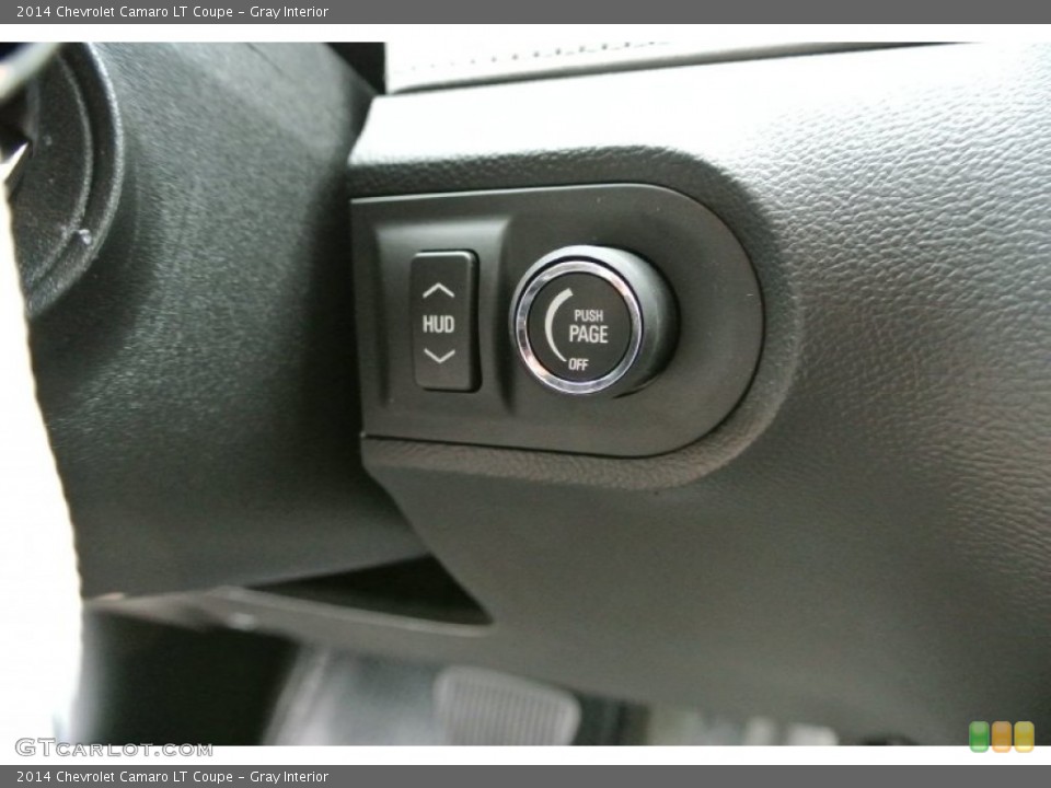 Gray Interior Controls for the 2014 Chevrolet Camaro LT Coupe #84845499