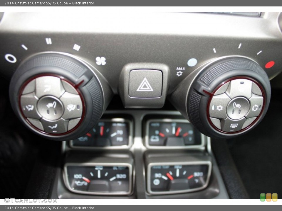 Black Interior Controls for the 2014 Chevrolet Camaro SS/RS Coupe #84845910