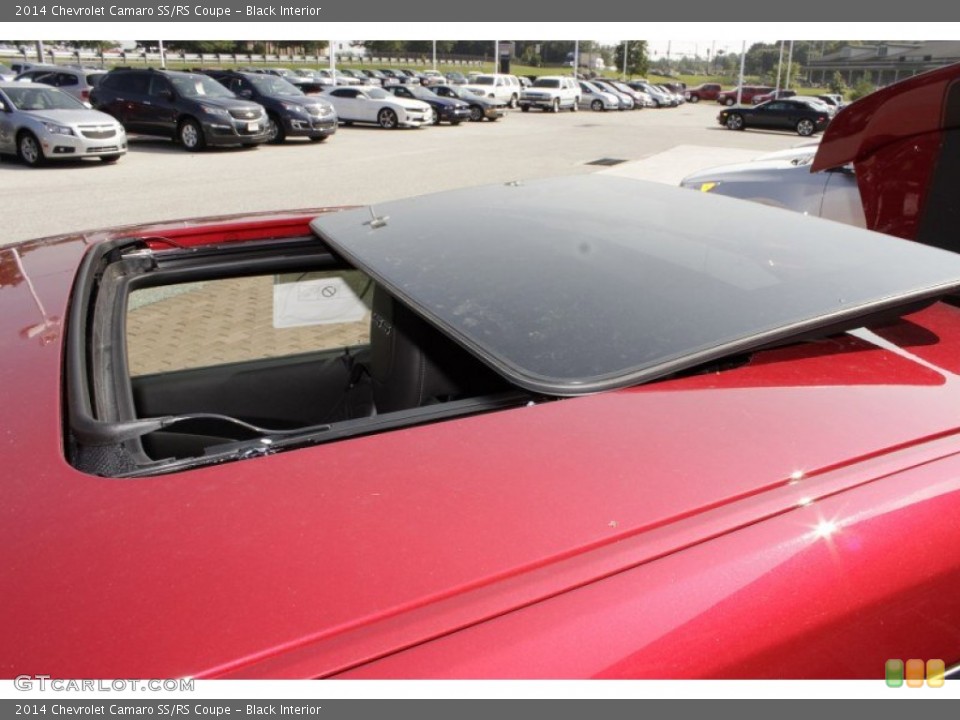 Black Interior Sunroof for the 2014 Chevrolet Camaro SS/RS Coupe #84846057