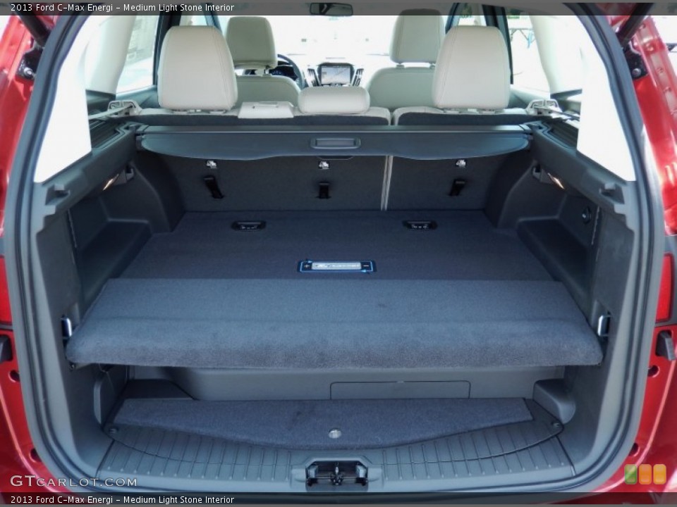 Medium Light Stone Interior Trunk for the 2013 Ford C-Max Energi #84846156
