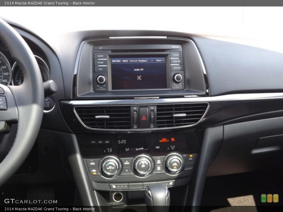 Black Interior Controls for the 2014 Mazda MAZDA6 Grand Touring #84849174