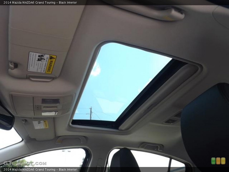 Black Interior Sunroof for the 2014 Mazda MAZDA6 Grand Touring #84849300