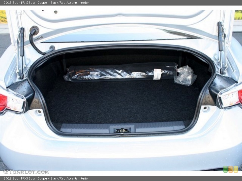 Black/Red Accents Interior Trunk for the 2013 Scion FR-S Sport Coupe #84852888