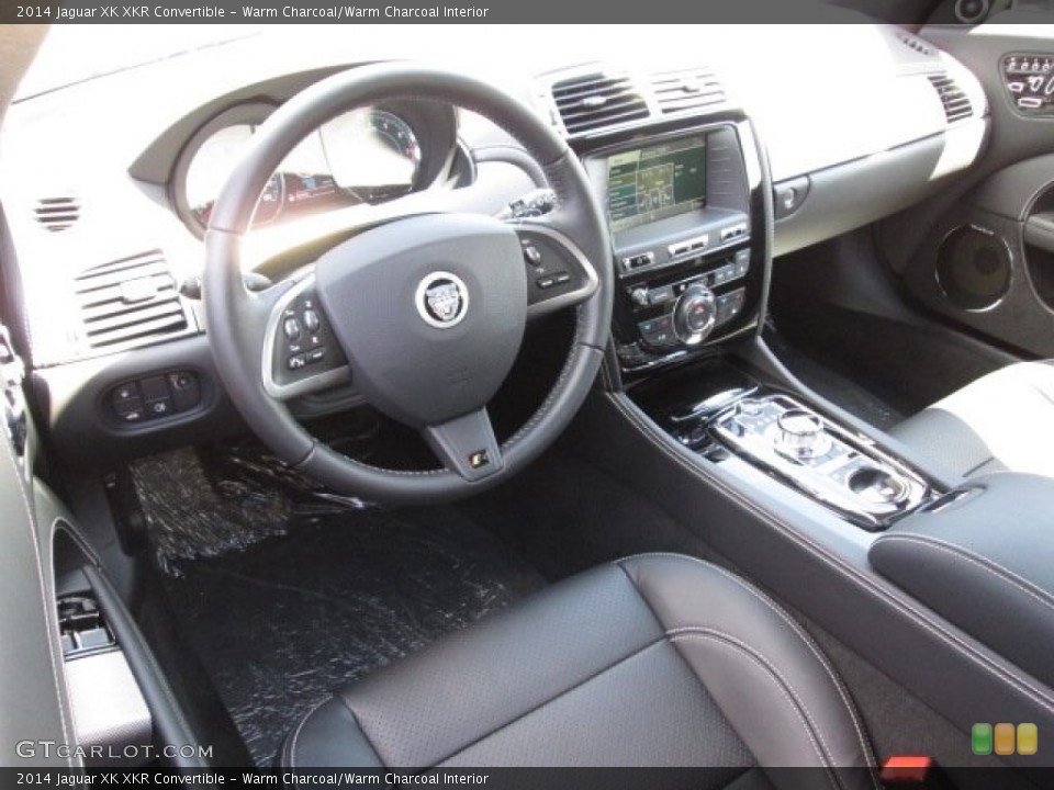 Warm Charcoal/Warm Charcoal Interior Prime Interior for the 2014 Jaguar XK XKR Convertible #84854955
