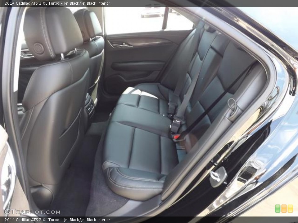 Jet Black/Jet Black Interior Rear Seat for the 2014 Cadillac ATS 2.0L Turbo #84855003